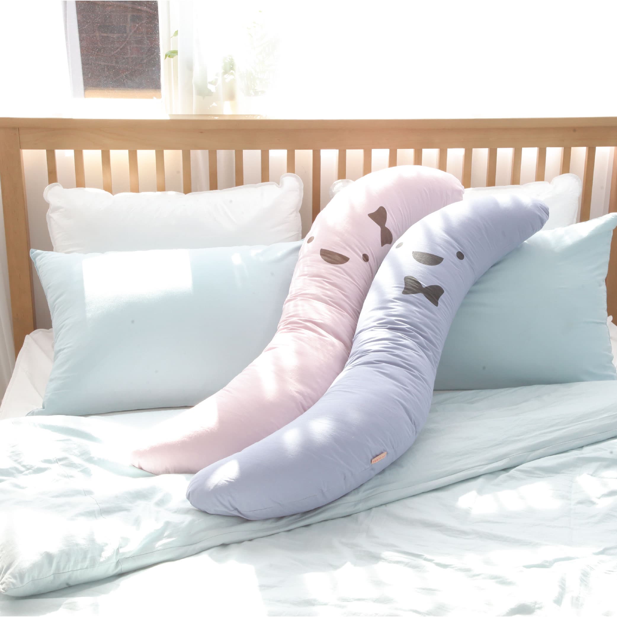S Shaped Couple Body Pillow